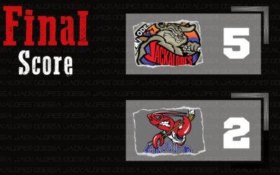 Jacks Explode for Five Goals in 2nd Period to Defeat MudBugs 5-2